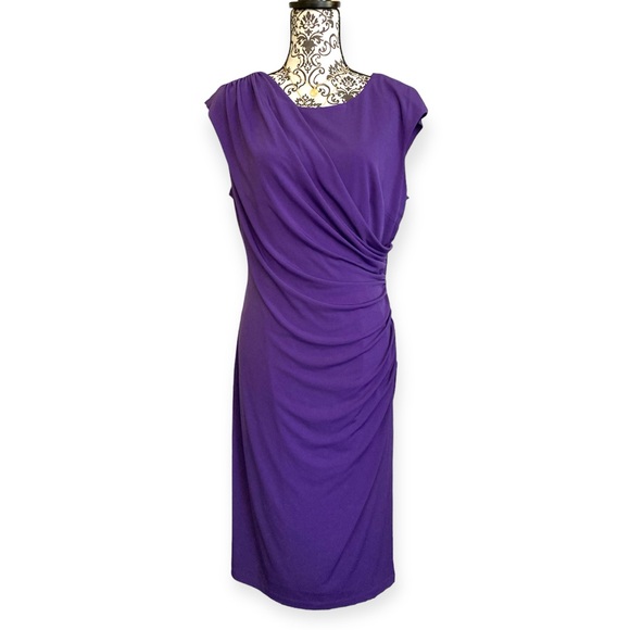 connected apparel Dresses & Skirts - Connected Apparel | Women’s Sleeveless Purple Evening Dress